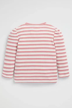 Seed Heritage T-Shirts & Tops-Stripe Rib Tee Canvas