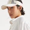Seed Heritage Hats & Gloves-Stripe Visor Soft Orchid Multi