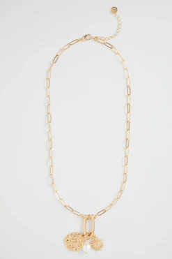 Seed Heritage Jewellery-Sun Chain Necklace Gold