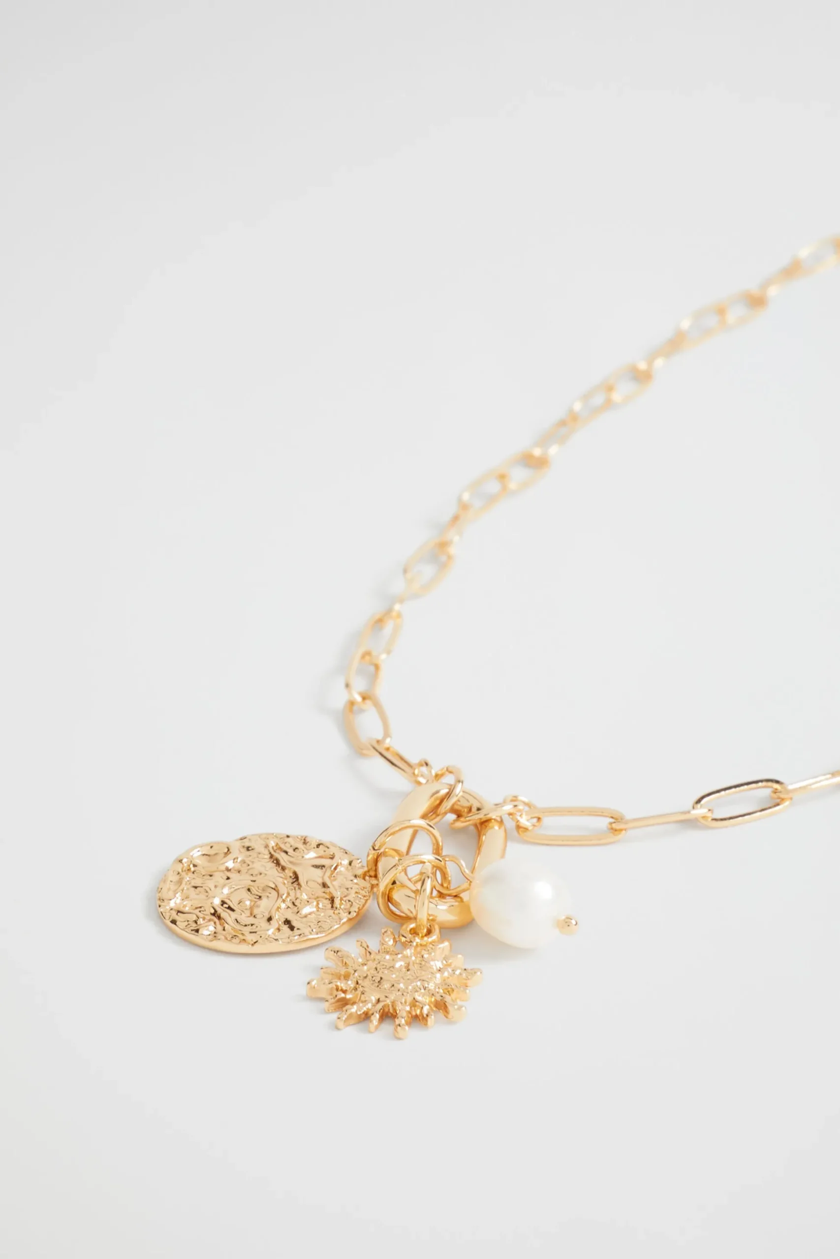 Seed Heritage Jewellery-Sun Chain Necklace Gold
