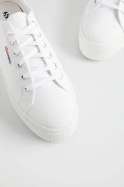 Seed Heritage Sneakers & Trainers-Superga Platform White