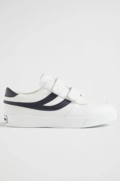 Seed Heritage Sneakers & Trainers-Superga Seattle Strap Sneaker White Blue