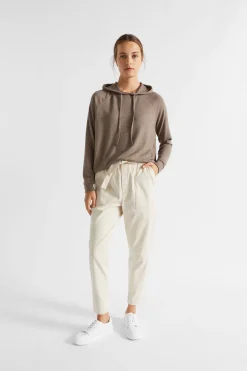 Seed Heritage Knitwear & Sweaters-Supersoft Raglan Hoodie Hazel Marle