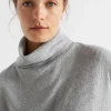 Seed Heritage Knitwear & Sweaters-Supersoft Rib Sweat Silver Marle