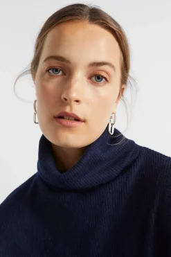 Seed Heritage Knitwear & Sweaters-Supersoft Rib Sweat Midnight Sky