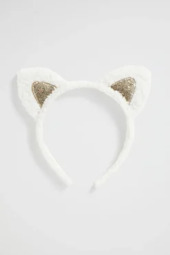 Seed Heritage Hair Accessories-Teddy Ears Headband Canvas