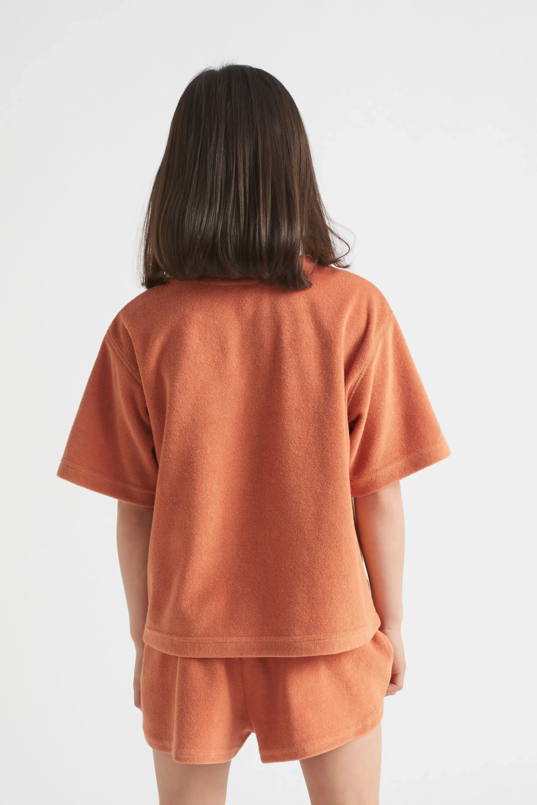 Seed Heritage T-Shirts & Tops-Terry Tee Cinnamon