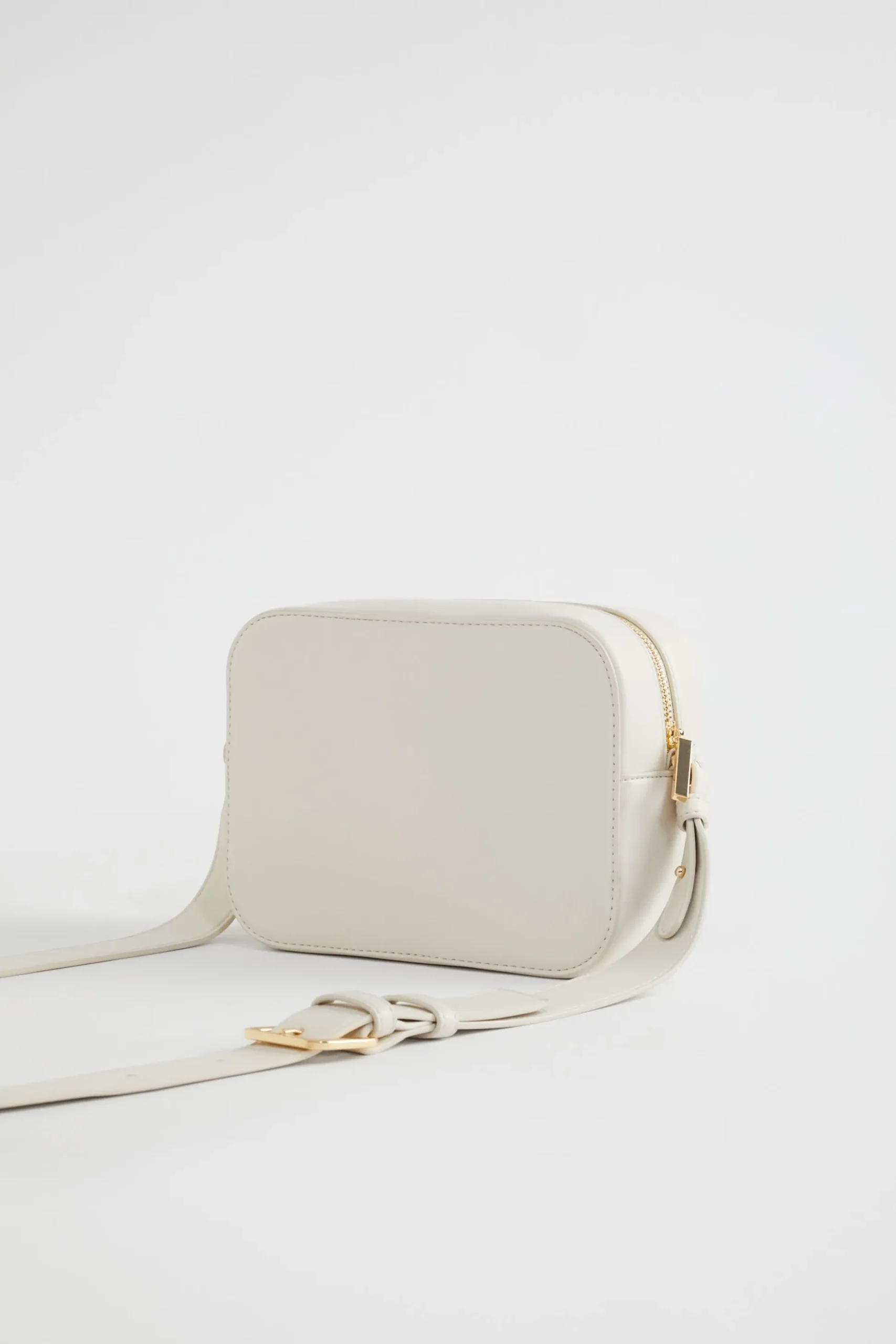 Seed Heritage Cross Body-Textured Logo Crossbody Bag Hot Chocolate Houndstooth