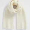 Seed Heritage Scarves & Kaftans-Textured Wrap Cloud Cream