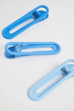 Seed Heritage Hair Accessories-Tonal Hair Clips Bluebell