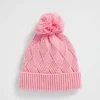 Seed Heritage Beanies-Twisted Cable Beanie Camelia