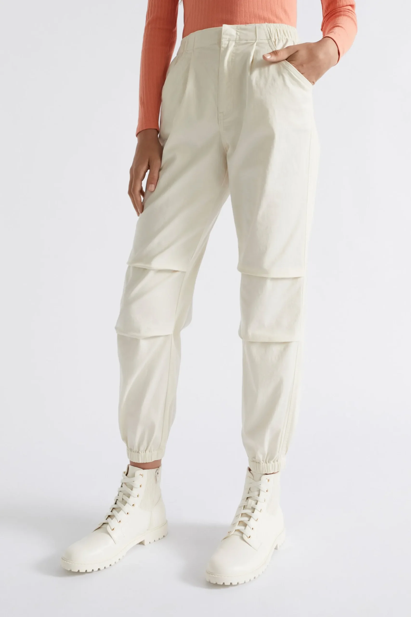 Seed Heritage Pants-Utility Pant Vintage Cream