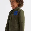 Seed Heritage Jackets & Vests-Varsity Bomber Pine