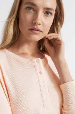 Seed Heritage Sleepwear-Waffle Nightie Blush