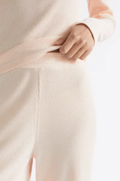 Seed Heritage Sleepwear-Waffle Sleep Bottom Blush
