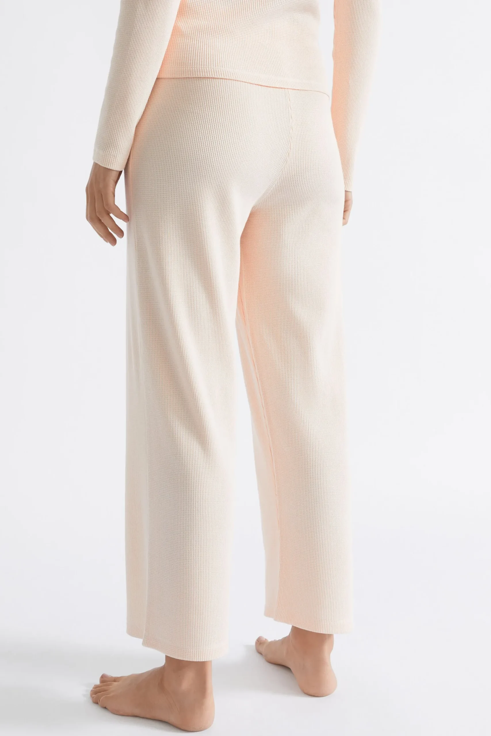 Seed Heritage Sleepwear-Waffle Sleep Bottom Blush