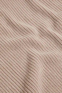 Seed Heritage Scarves & Kaftans-Wool Knit Gilet Light Storm