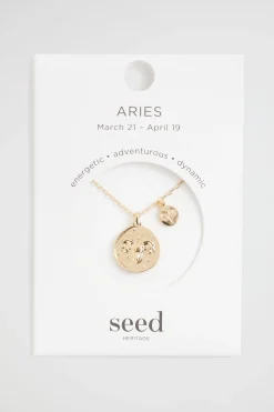 Seed Heritage Jewellery-Zodiac Necklace Aries